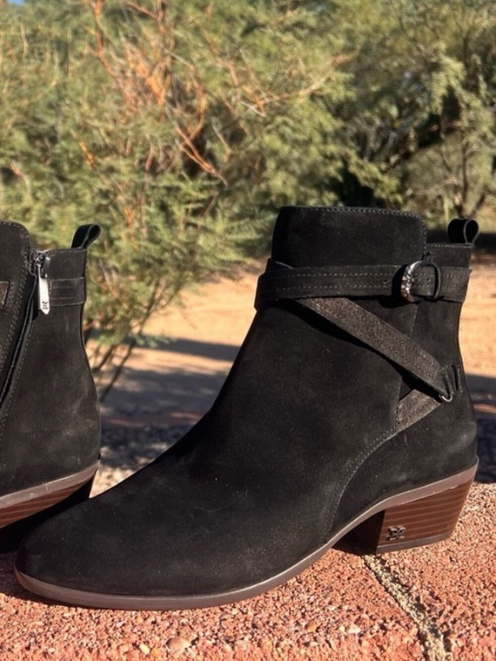 NWOB $150 (WHOOPS) Sam Edelman Patti Suede Bootie